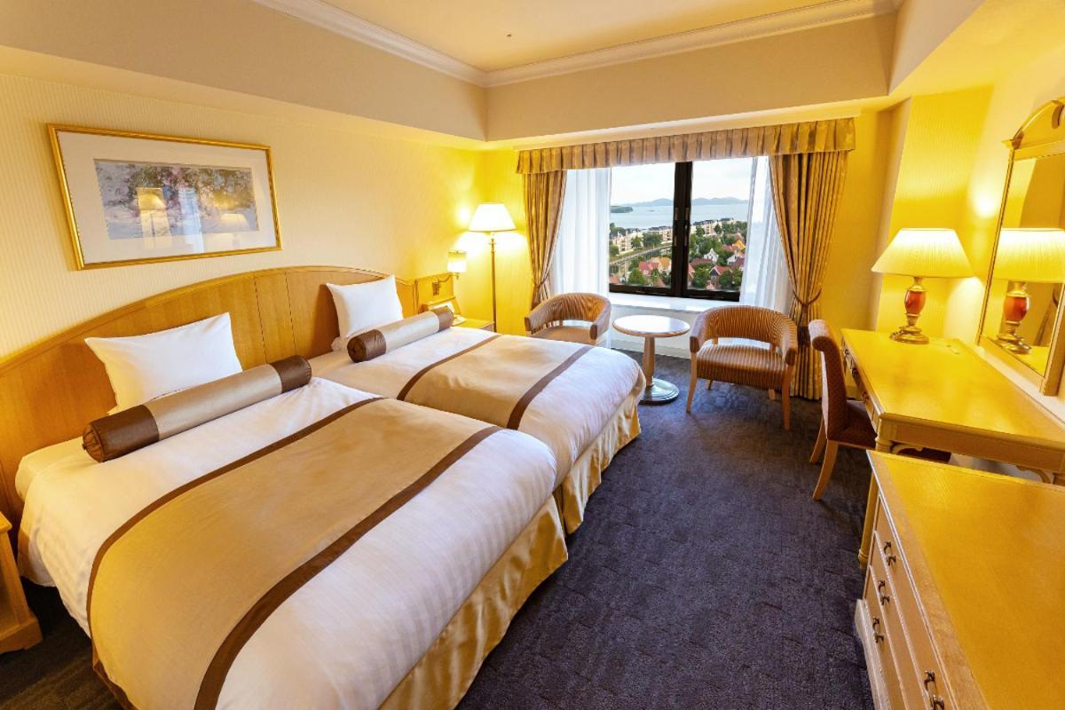 Hotel Okura Jr Huis Ten Bosch Sasebo Luaran gambar Deluxe Twin Room